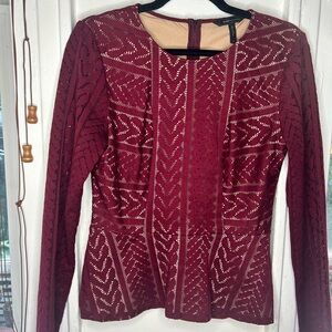 Bcbg Maxazria maroon